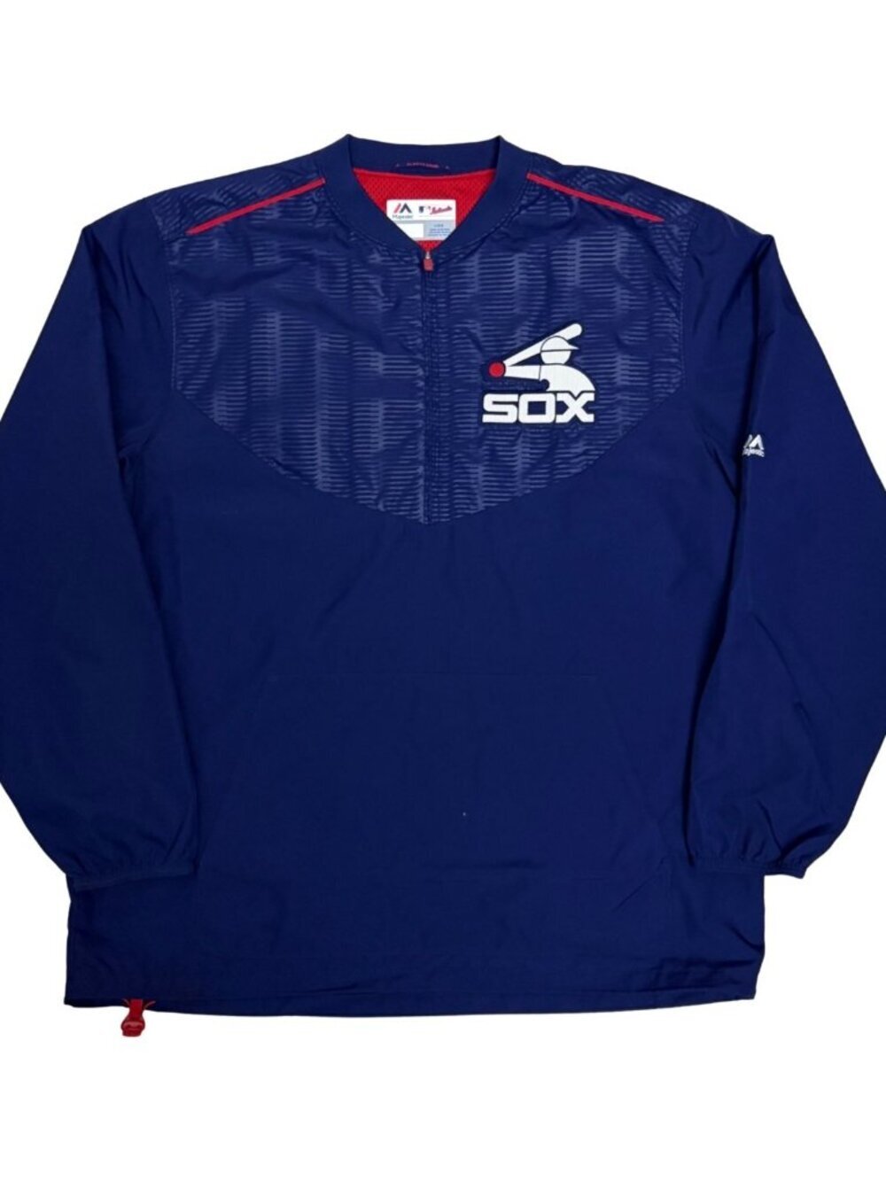CHICAGO WHITE SOX Jacket Majestic MLB Baseball Windbreaker Coat Mens Large